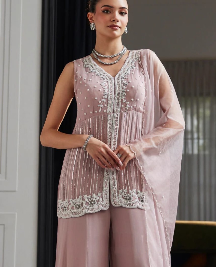 s4u - The Blush Edit-Palazzo Set